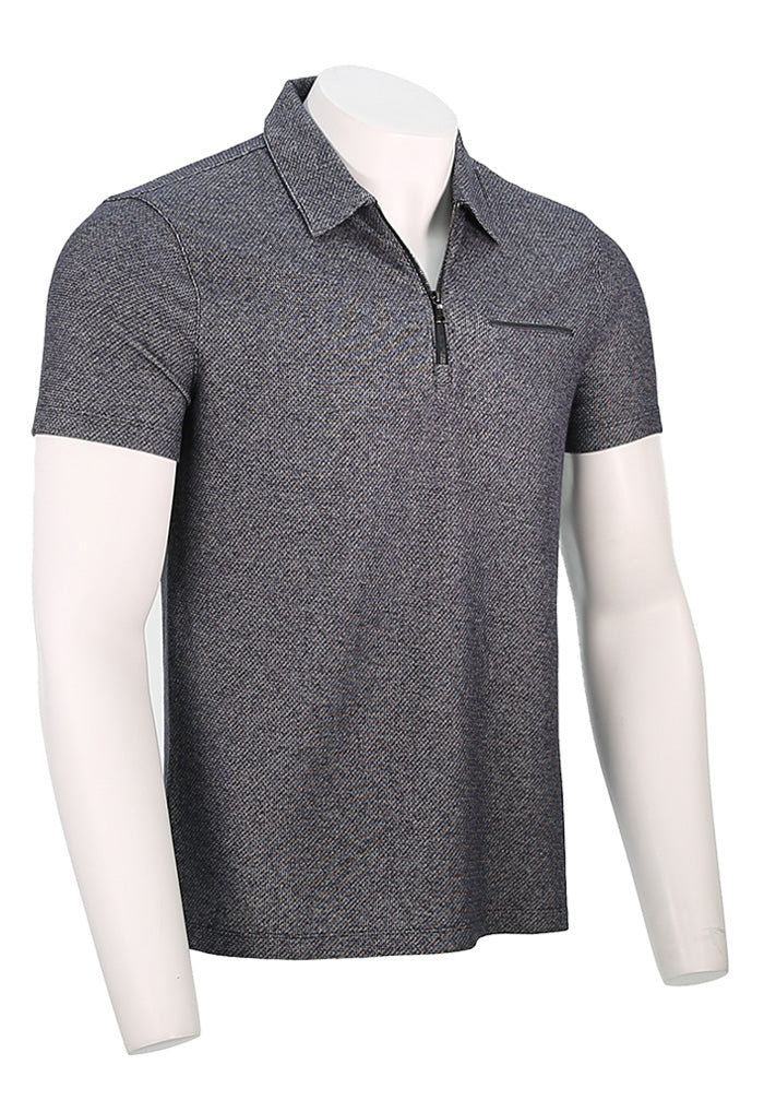 John Varvatos Meira Zip Polo